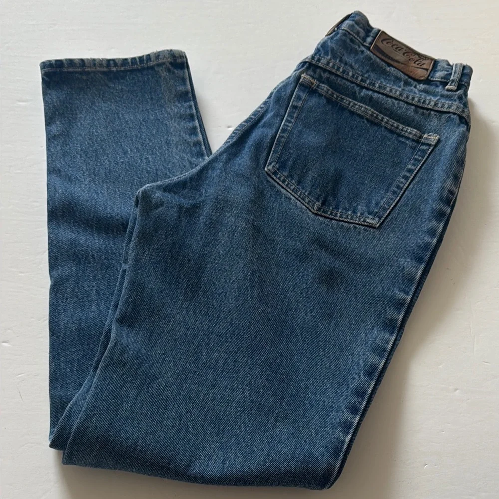 Vintage RARE High Rise Coca Cola Jeans - Picture 1 of 16